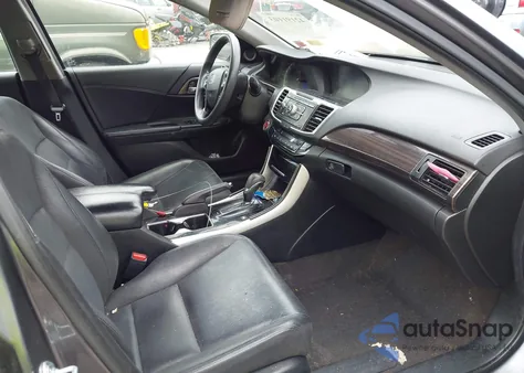 2017 Honda Accord Hybrid из США, поврежденный, VIN JHMCR6F35HC003637